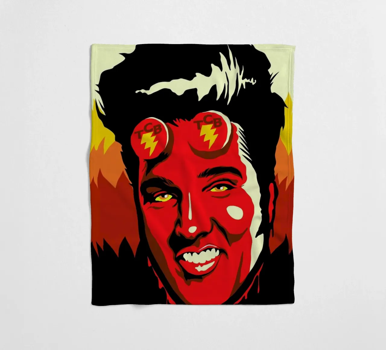 Hellvis Fleecedecke von Butcher Billy