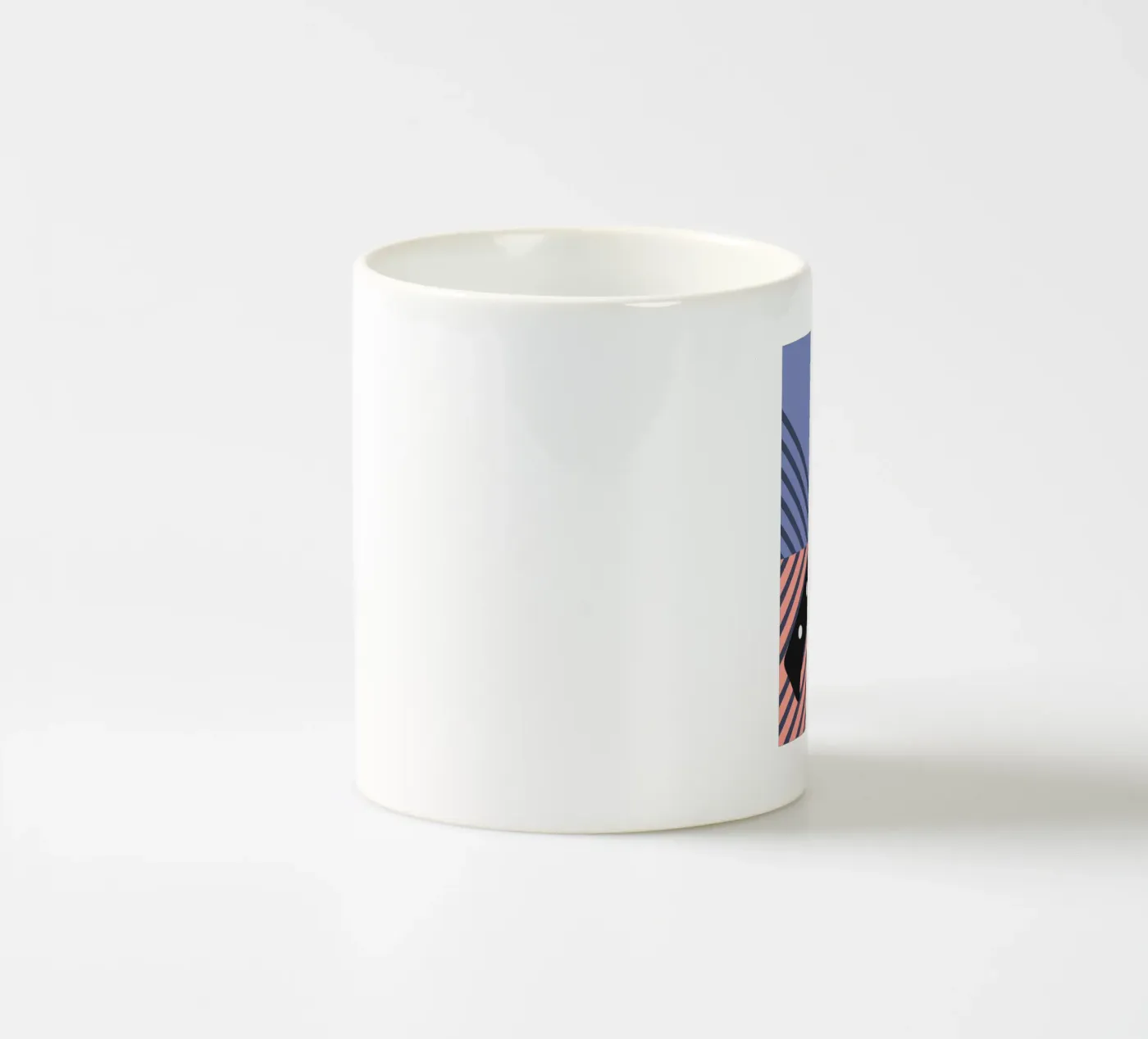 Kitchen knife ceramic mug by LOOK DIFFERENT
