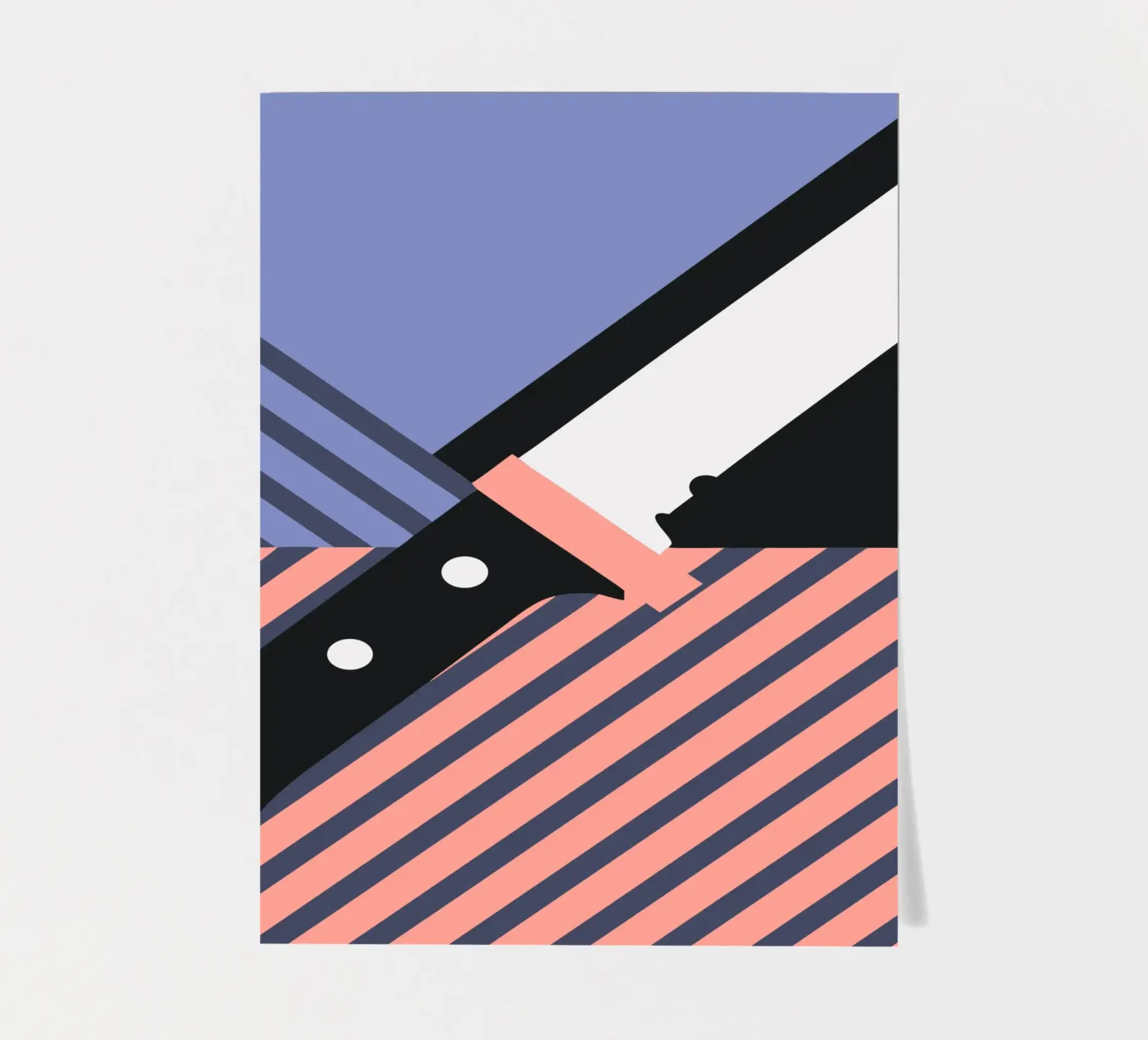 Kitchen knife sticker sheet by LOOK DIFFERENT
