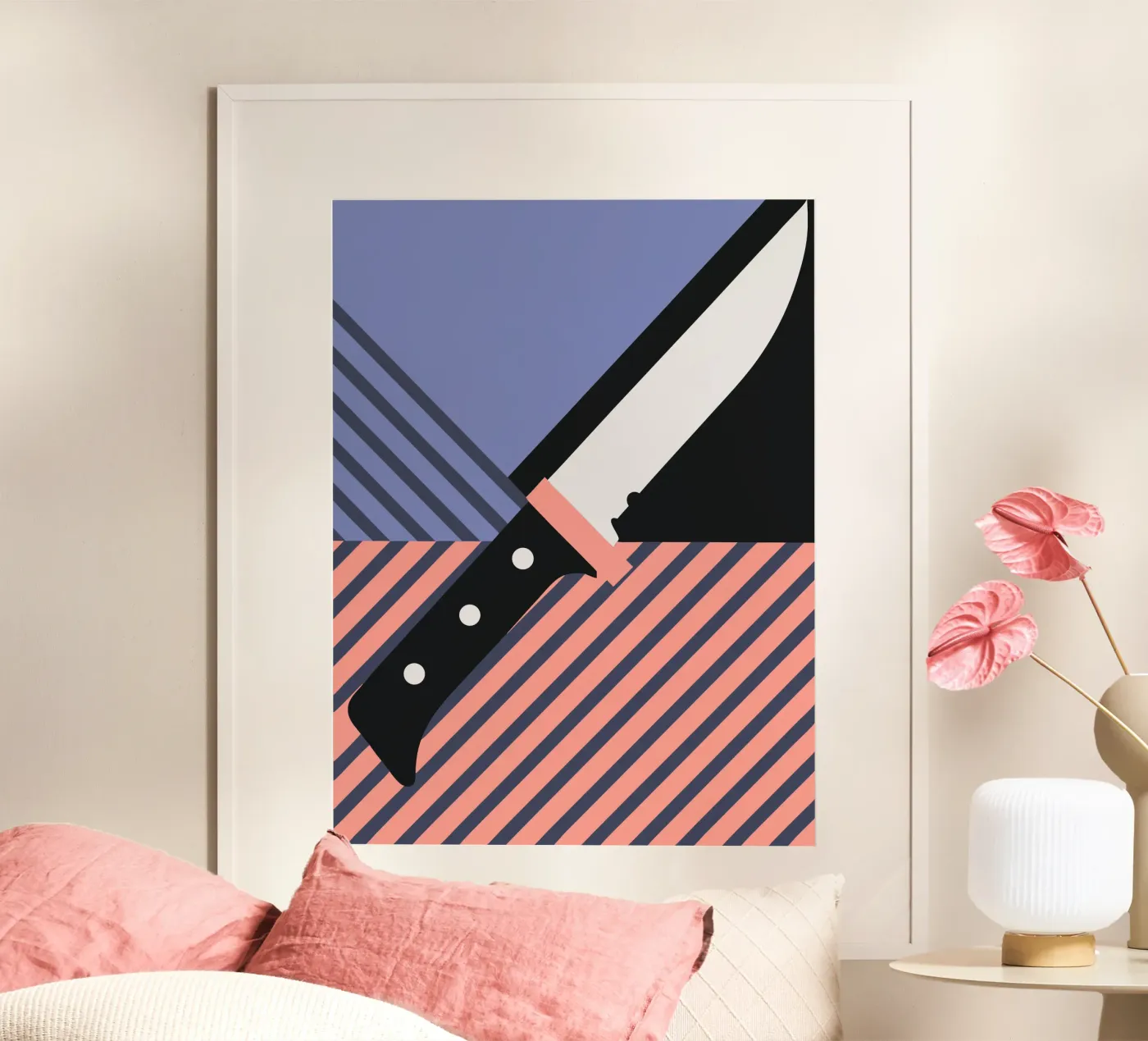 Kitchen knife Poster von LOOK DIFFERENT