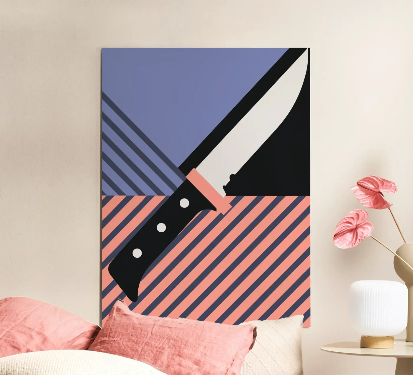 Kitchen knife Poster von LOOK DIFFERENT