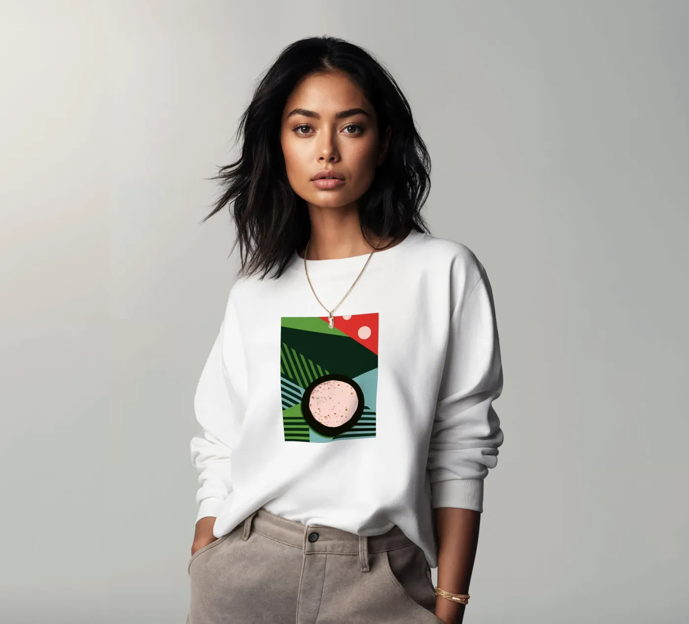 Bread sweatshirt by LOOK DIFFERENT
