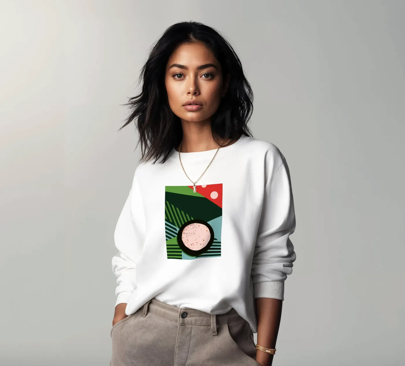 Bread sweatshirt by LOOK DIFFERENT