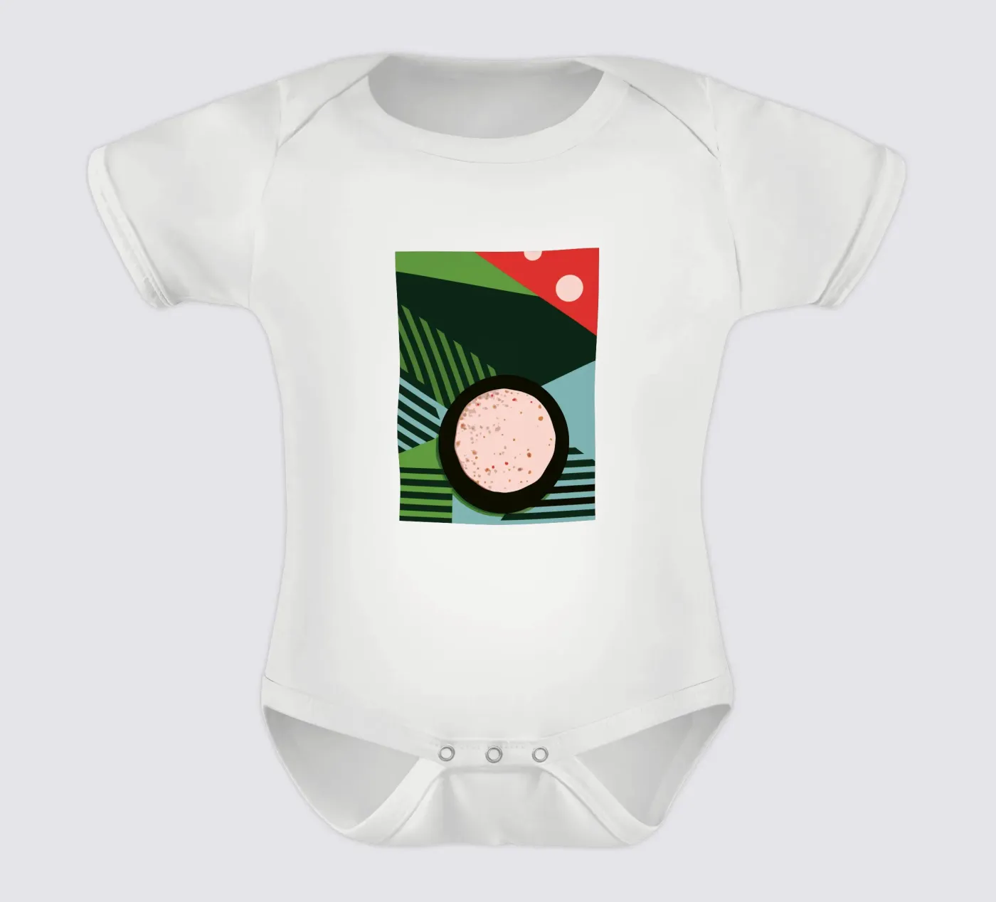 Bread Kurzarm Babybody von LOOK DIFFERENT