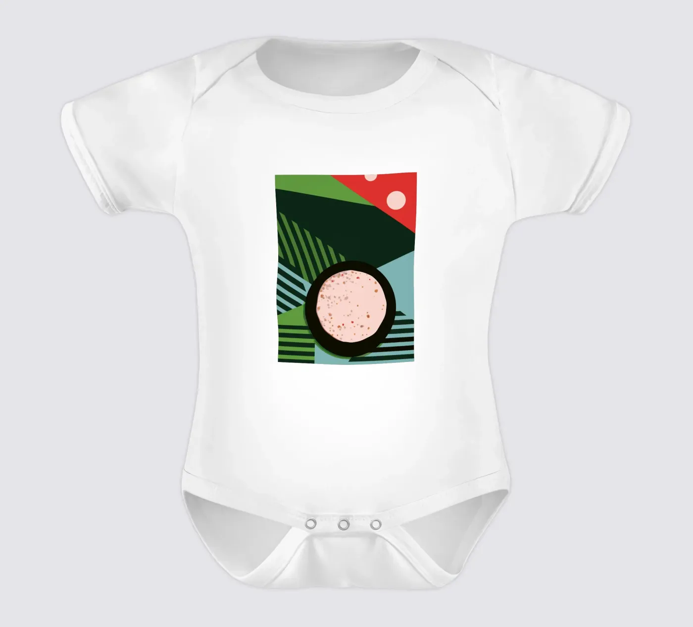 Bread Kurzarm Babybody von LOOK DIFFERENT