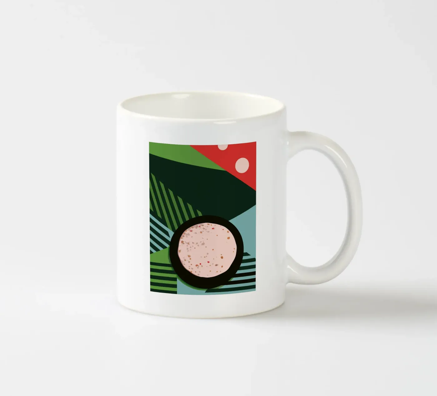 Bread ceramic mug by LOOK DIFFERENT
