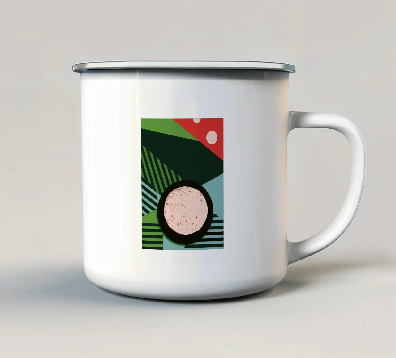 Pane tazza in smalto da LOOK DIFFERENT