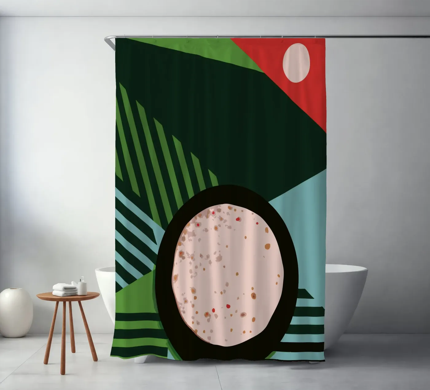 Bread Duschvorhang von LOOK DIFFERENT