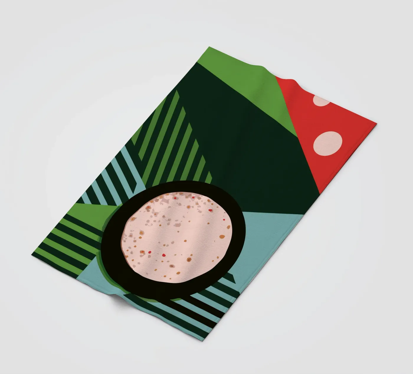 Bread fleece blanket by LOOK DIFFERENT