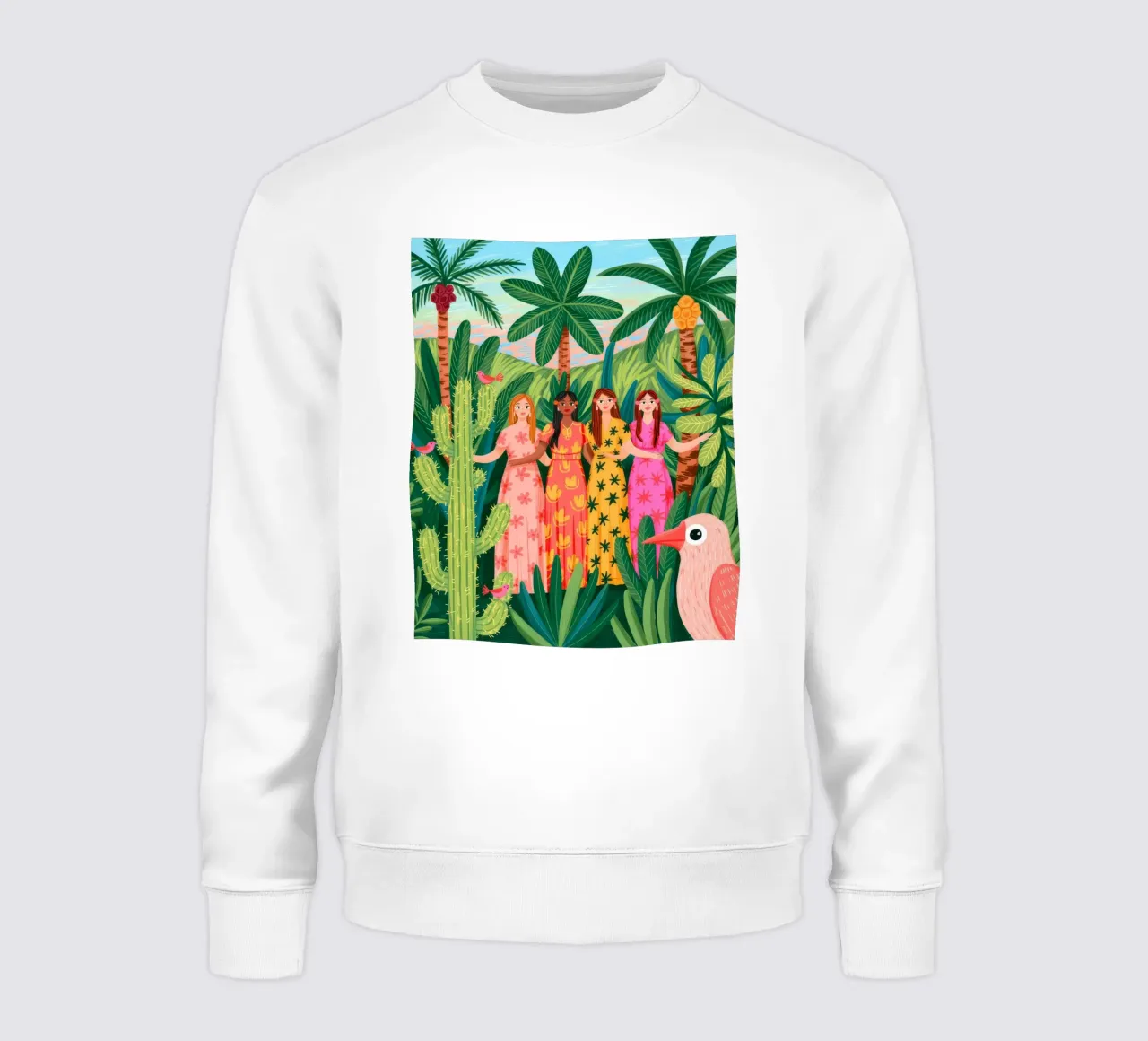 Armonia tropicale felpa da Murni Strokes