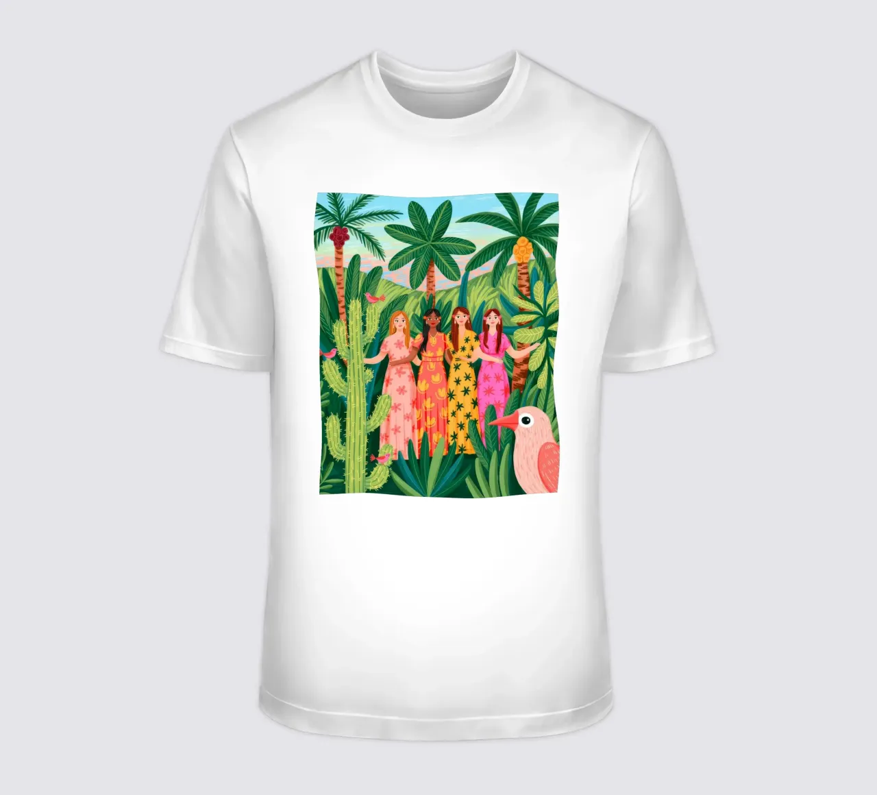 Armonia tropicale t-shirt da Murni Strokes