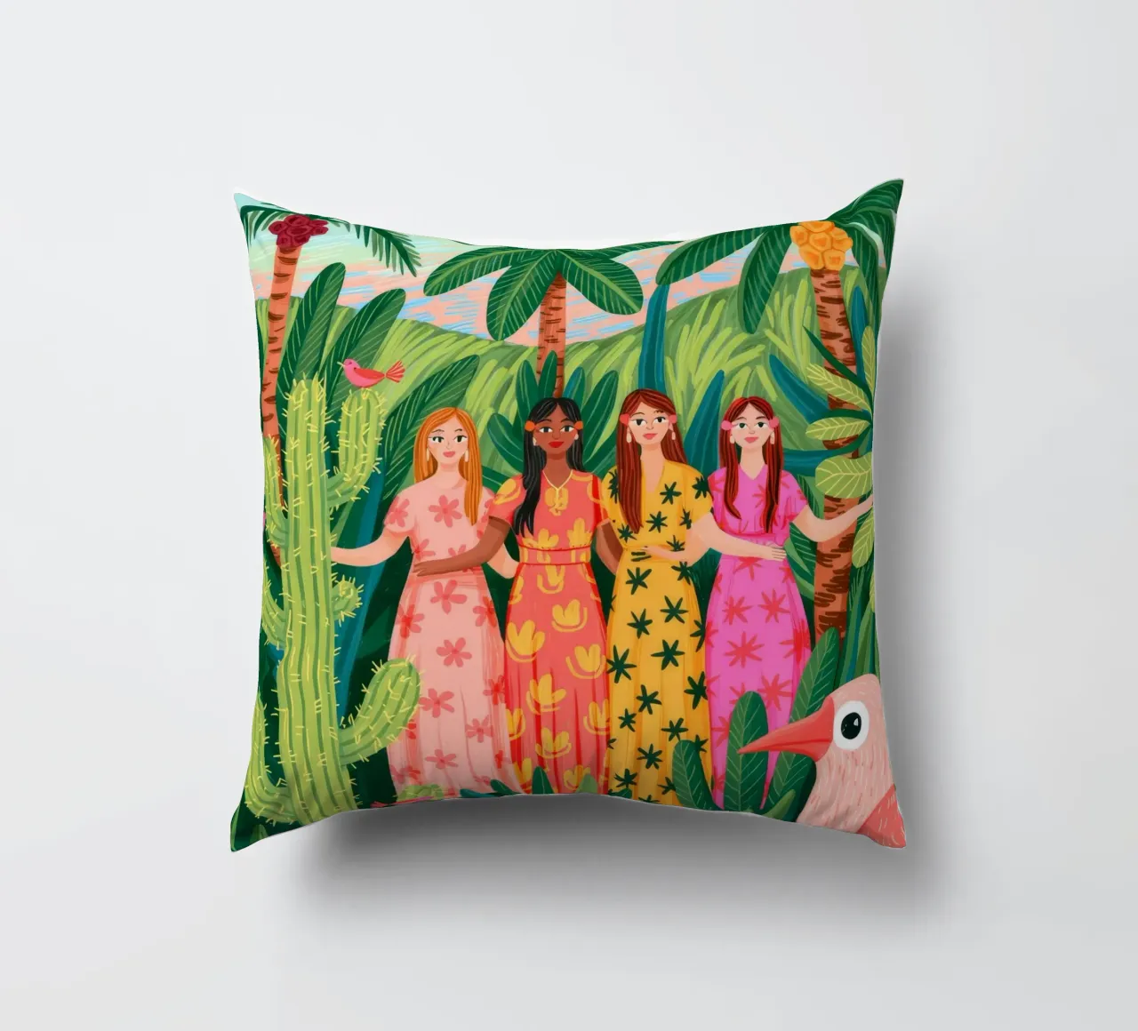 Armonia tropicale cuscino da Murni Strokes