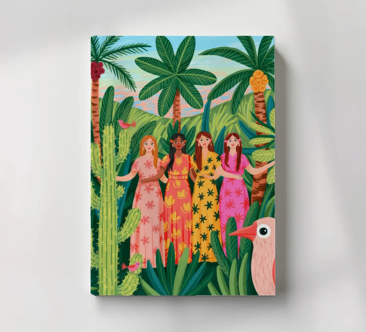 Tropical Harmony notebook by Murni Strokes