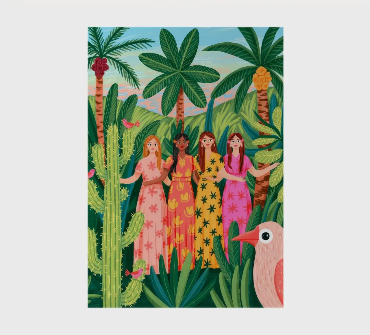 Tropical Harmony notebook by Murni Strokes