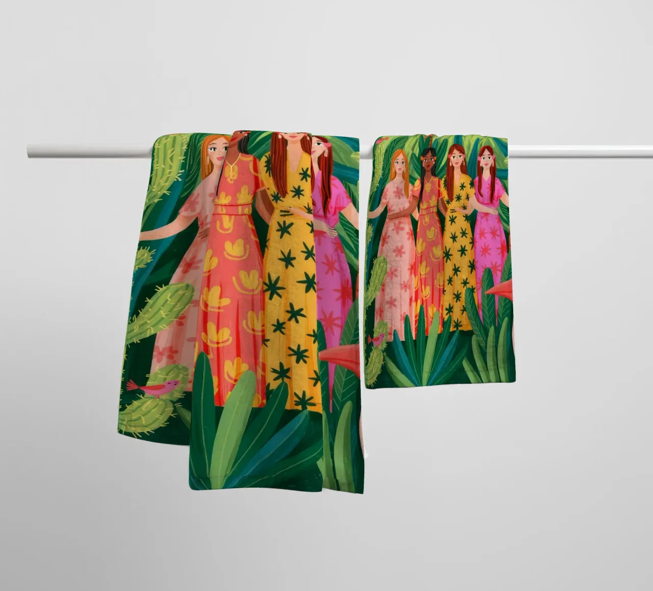 Armonia tropicale asciugamano da bagno da Murni Strokes