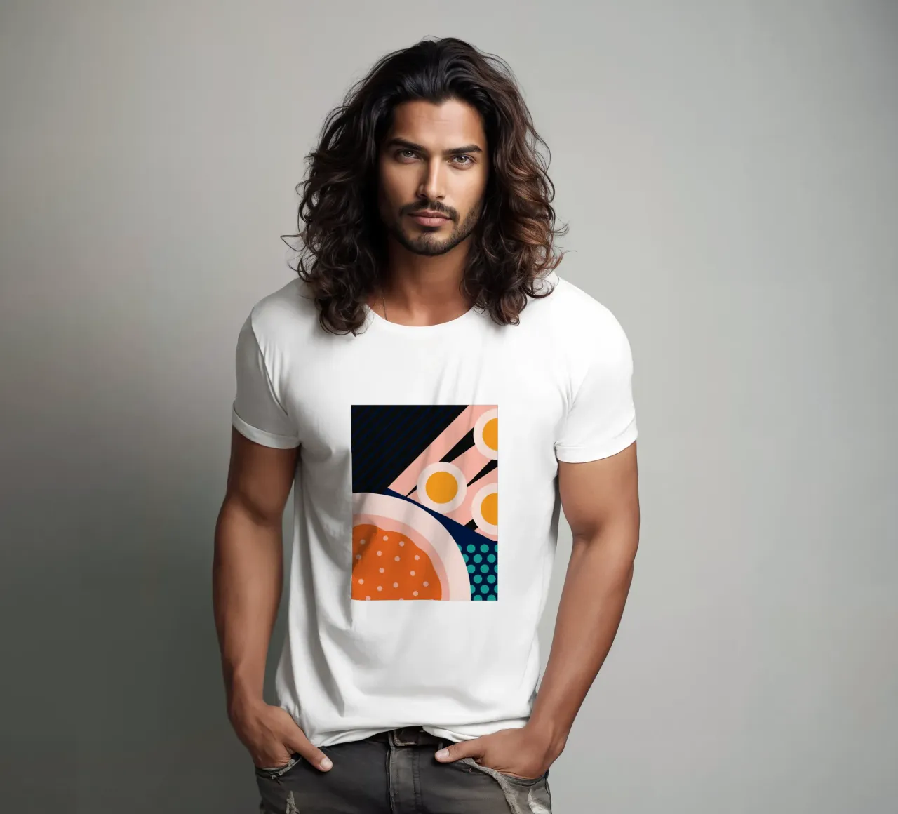Pane e uova t-shirt da LOOK DIFFERENT