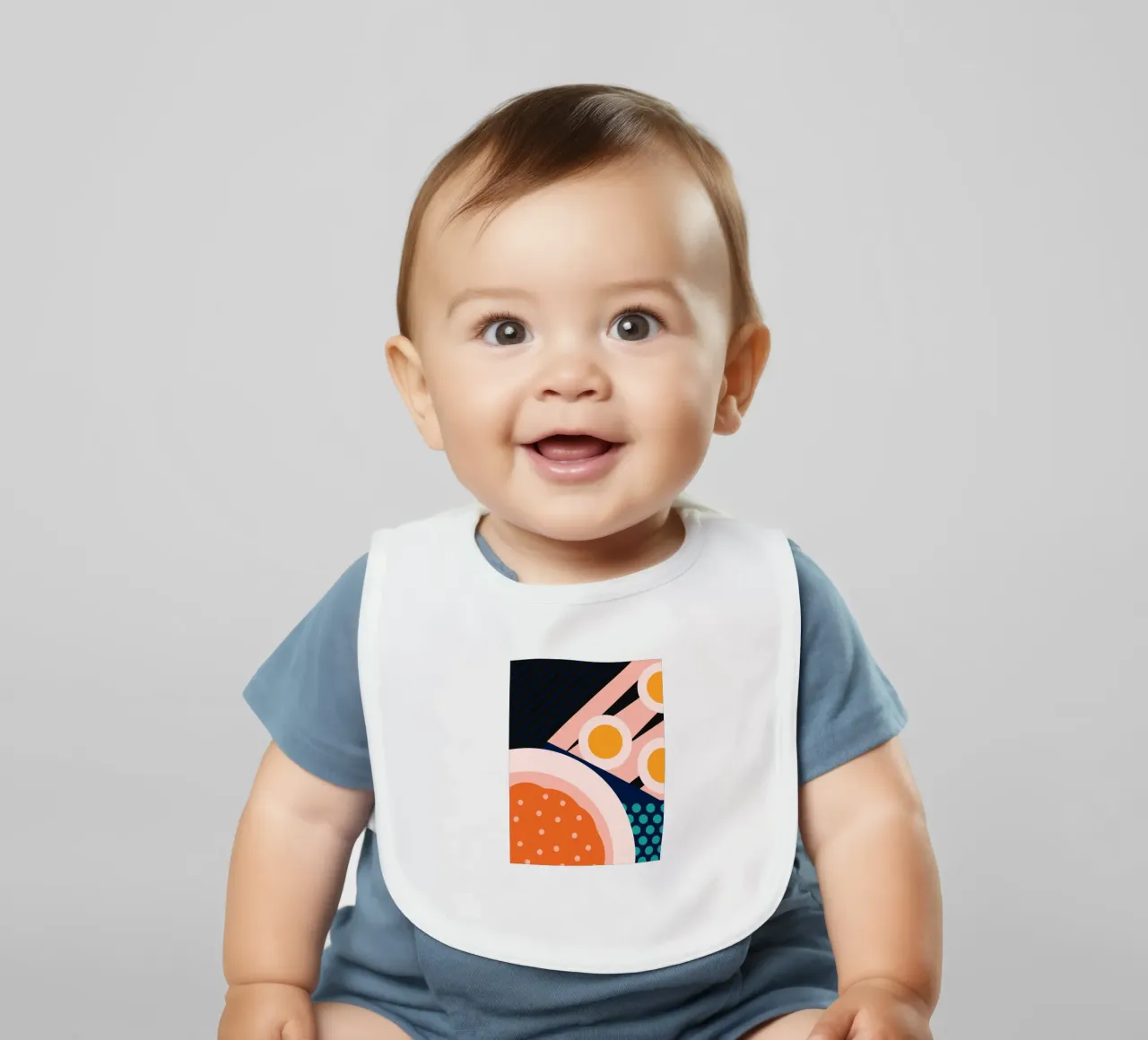 Pane e uova bavaglino da LOOK DIFFERENT