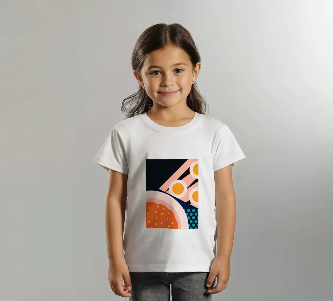 Pane e uova t-shirt bambini da LOOK DIFFERENT
