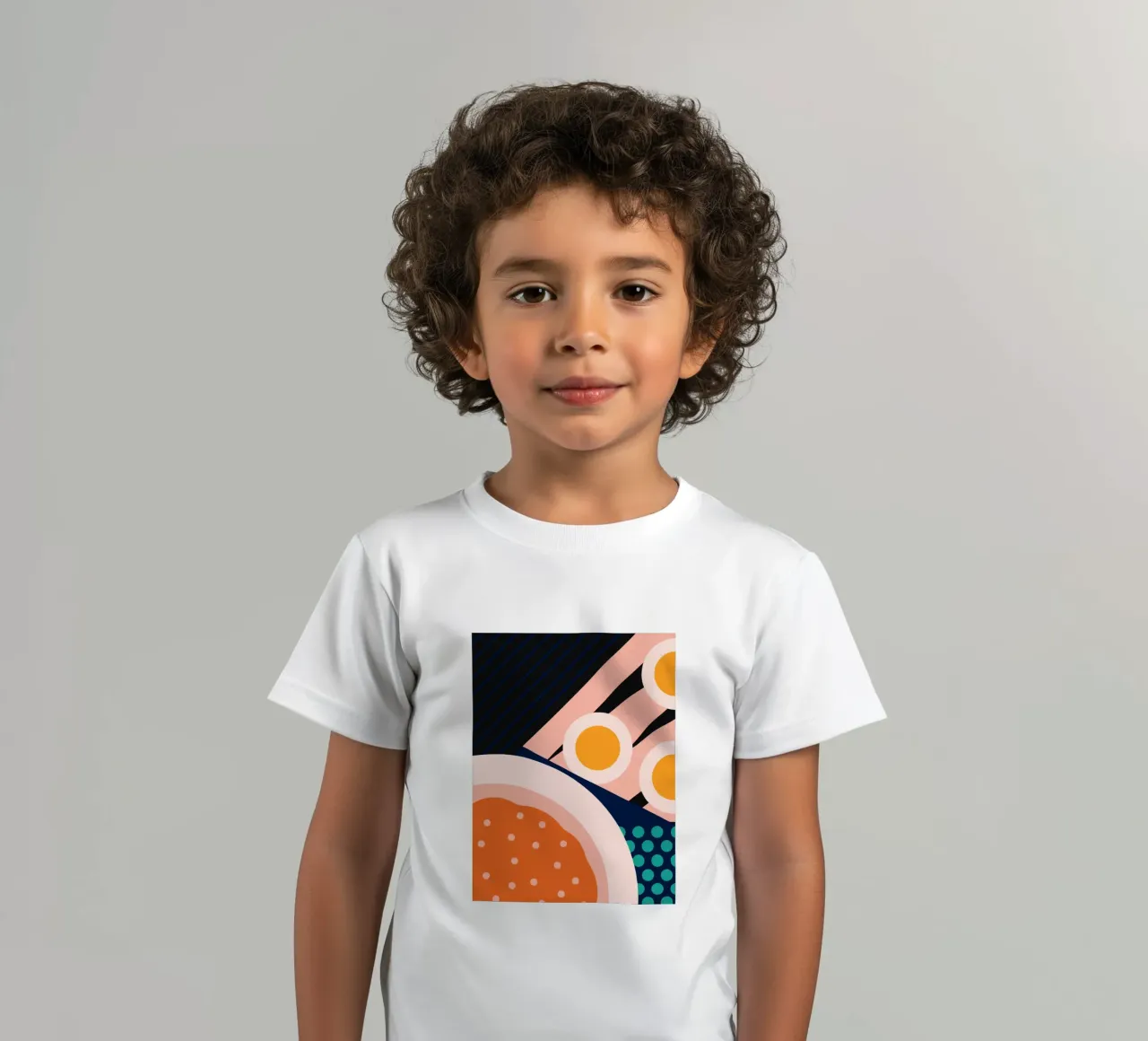Pane e uova t-shirt bambini da LOOK DIFFERENT
