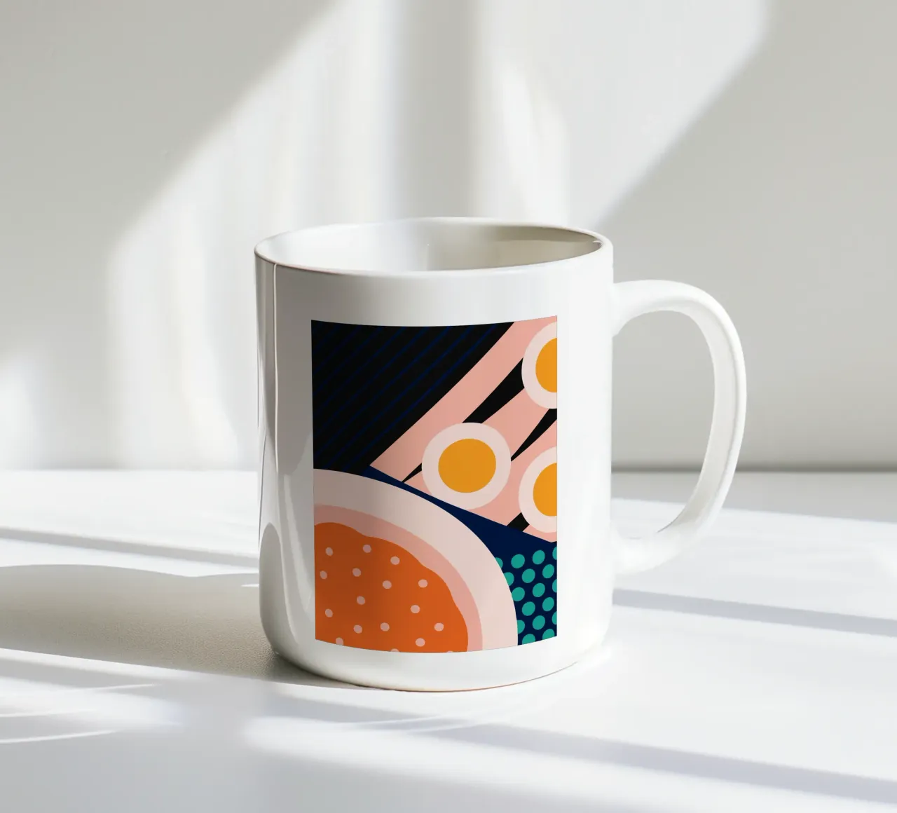 Pane e uova tazza in ceramica da LOOK DIFFERENT