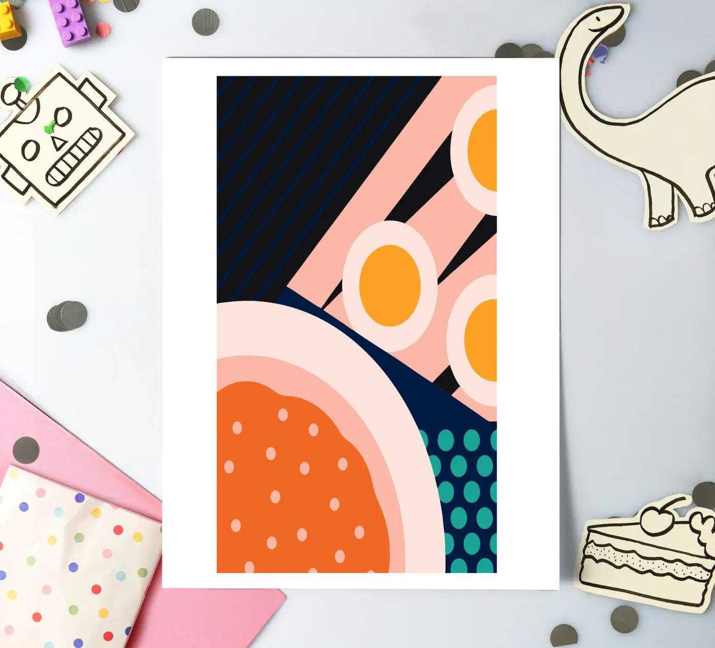 Bread and Eggs sticker sheet by LOOK DIFFERENT