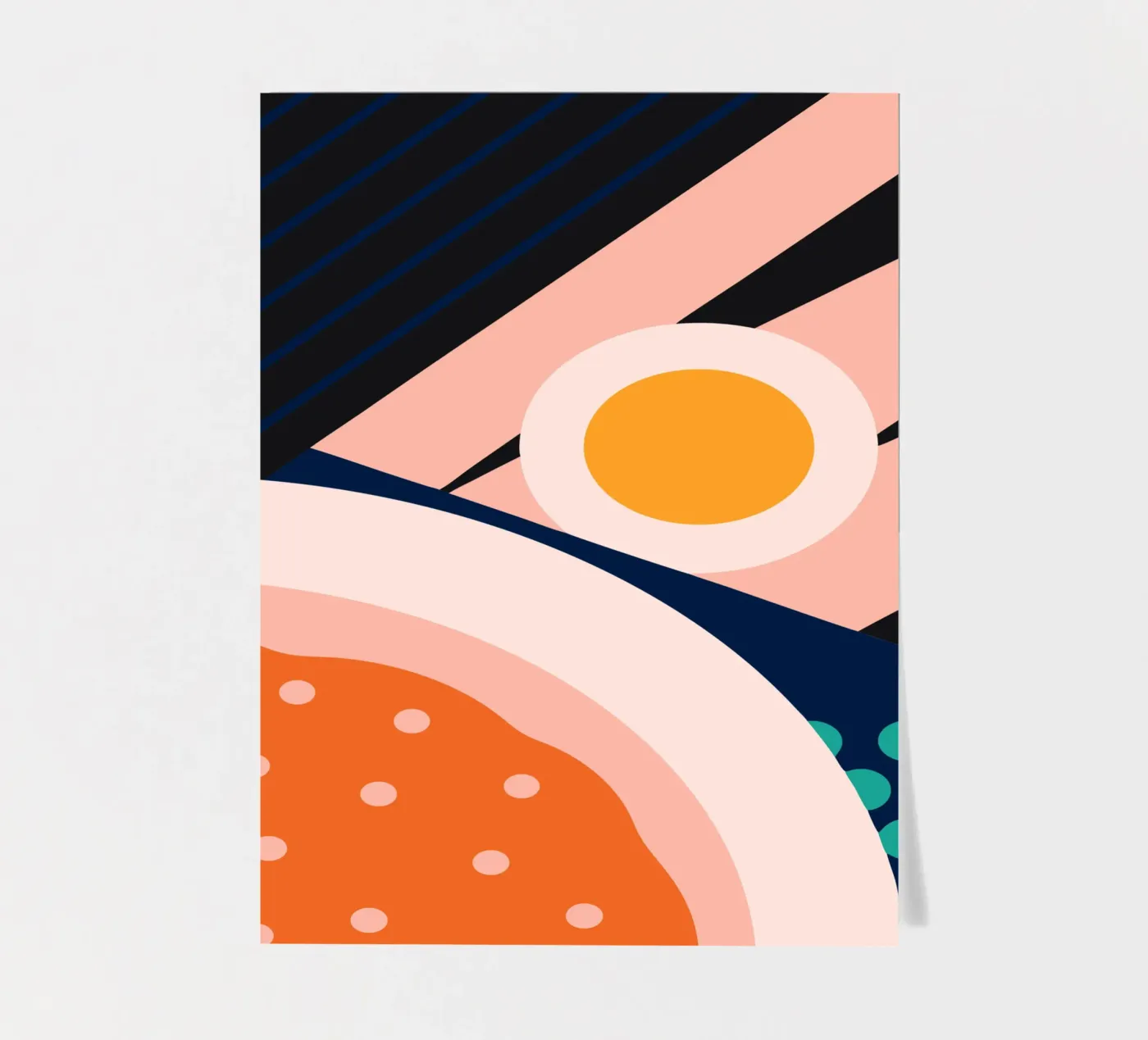 Bread and Eggs sticker sheet by LOOK DIFFERENT