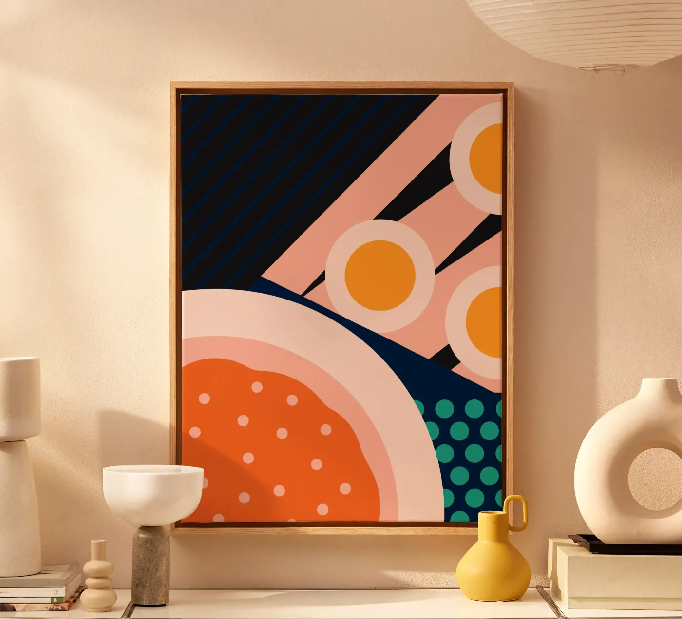 Bread and Eggs canvas by LOOK DIFFERENT