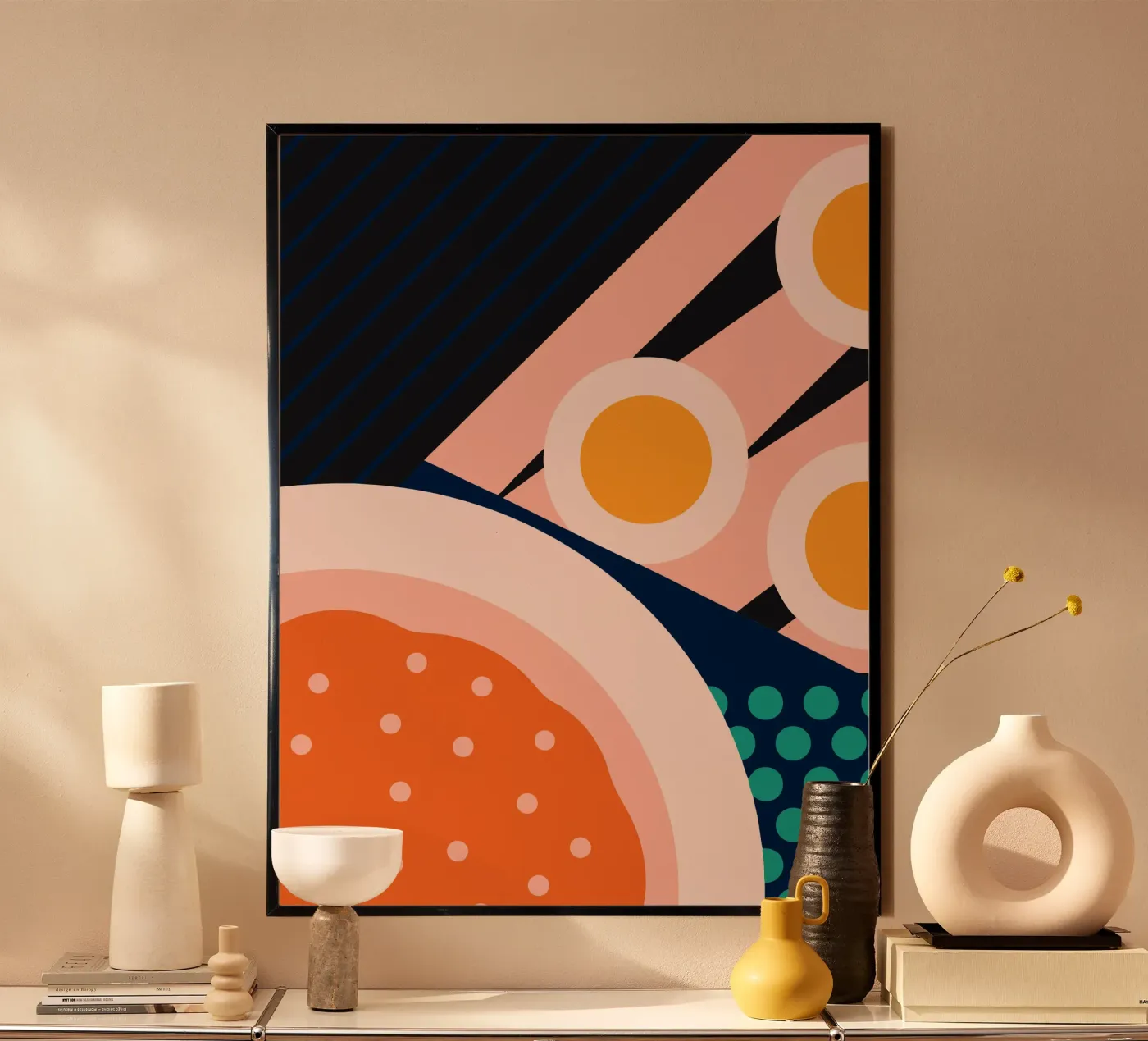 Bread and Eggs poster by LOOK DIFFERENT