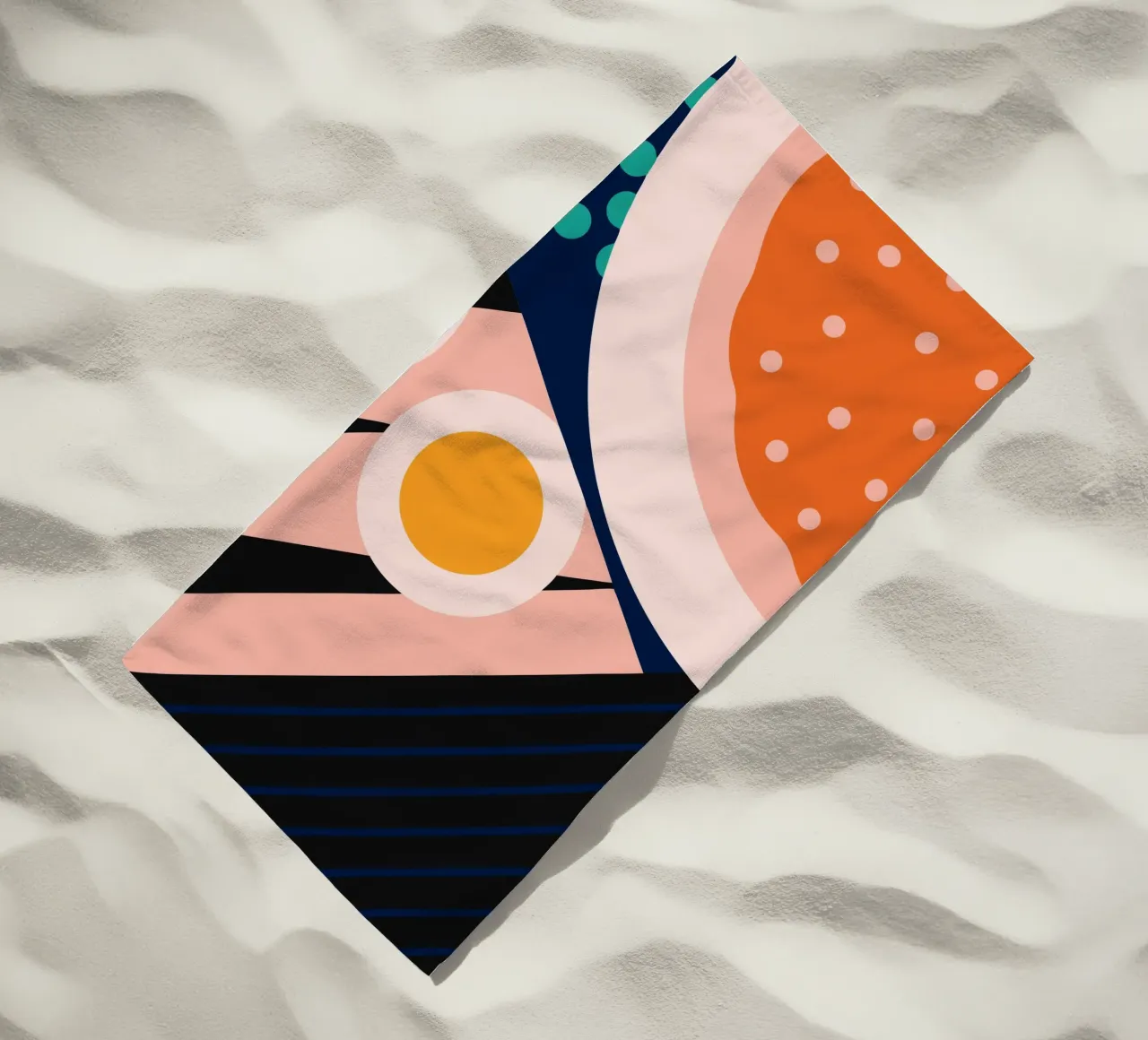 Pain et œufs serviette de plage de LOOK DIFFERENT