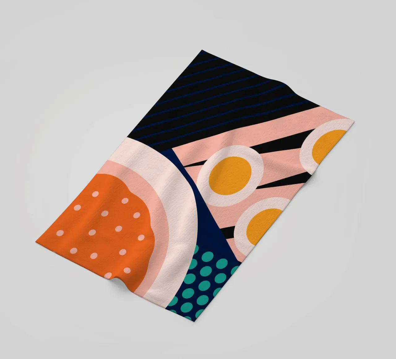 Pain et œufs serviette de plage de LOOK DIFFERENT