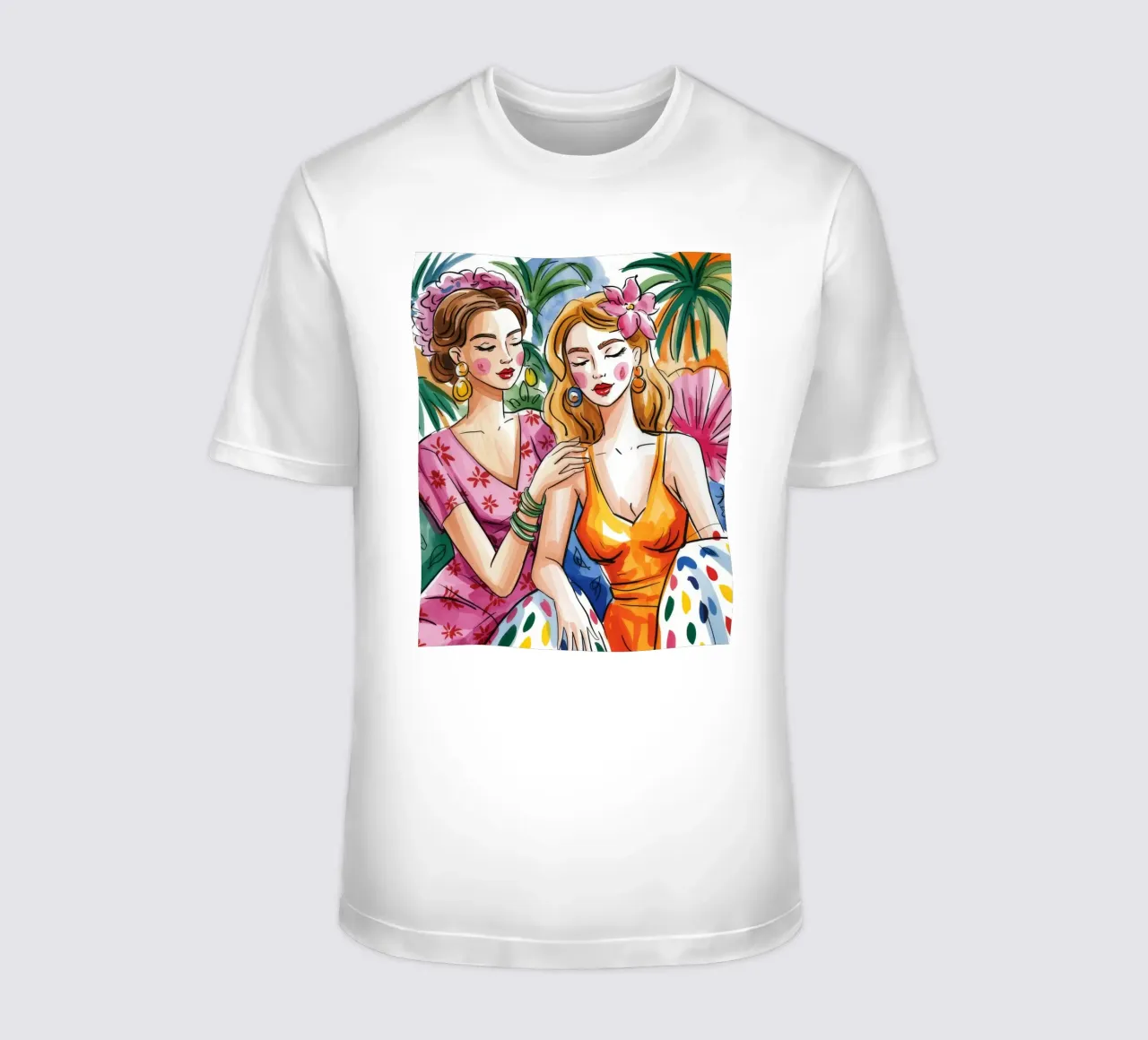 Amicizia senza tempo t-shirt da Murni Strokes