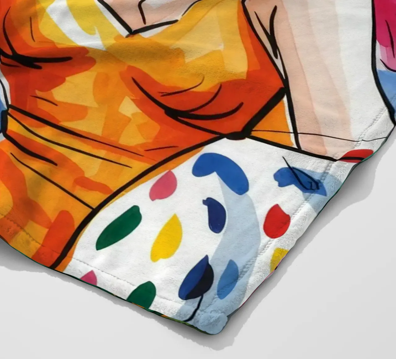 Amicizia senza tempo coperta in pile da Murni Strokes