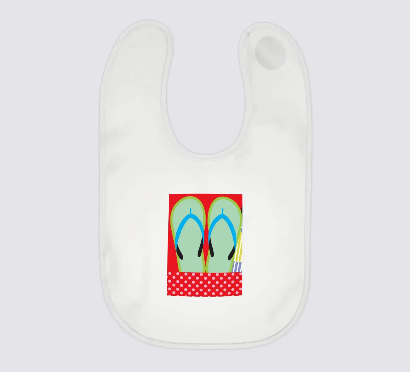 Flip Flops Babylätzchen von LOOK DIFFERENT