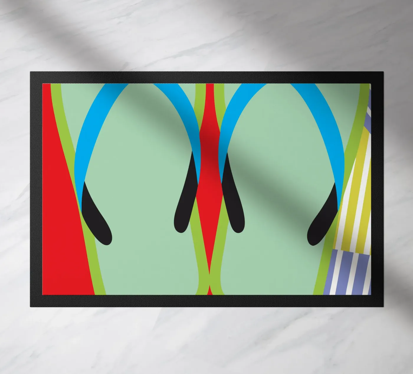 Flip Flops doormat by LOOK DIFFERENT
