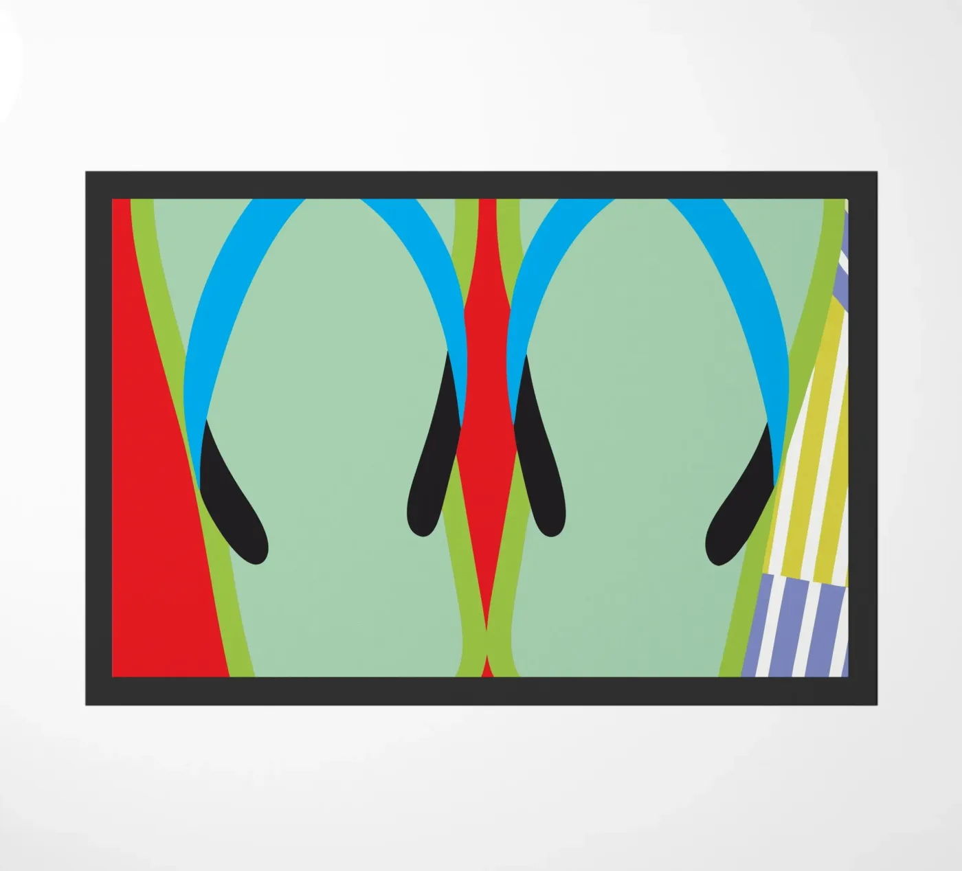 Flip Flops doormat by LOOK DIFFERENT