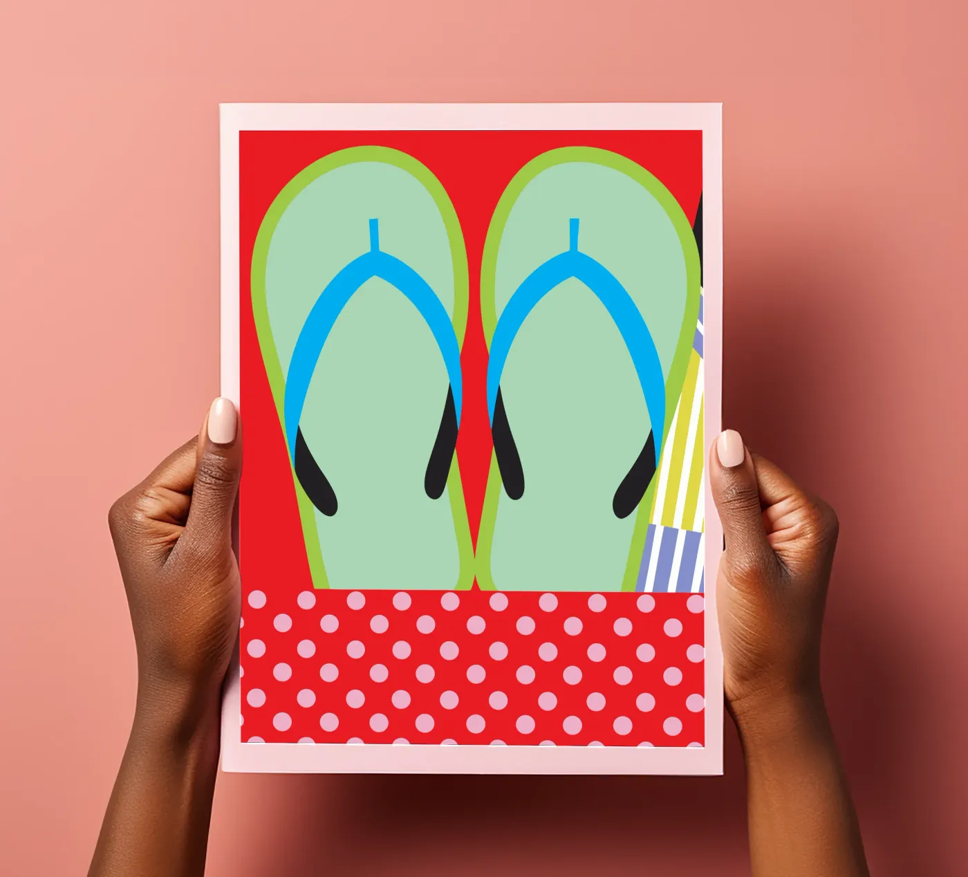 Flip Flops sticker sheet by LOOK DIFFERENT