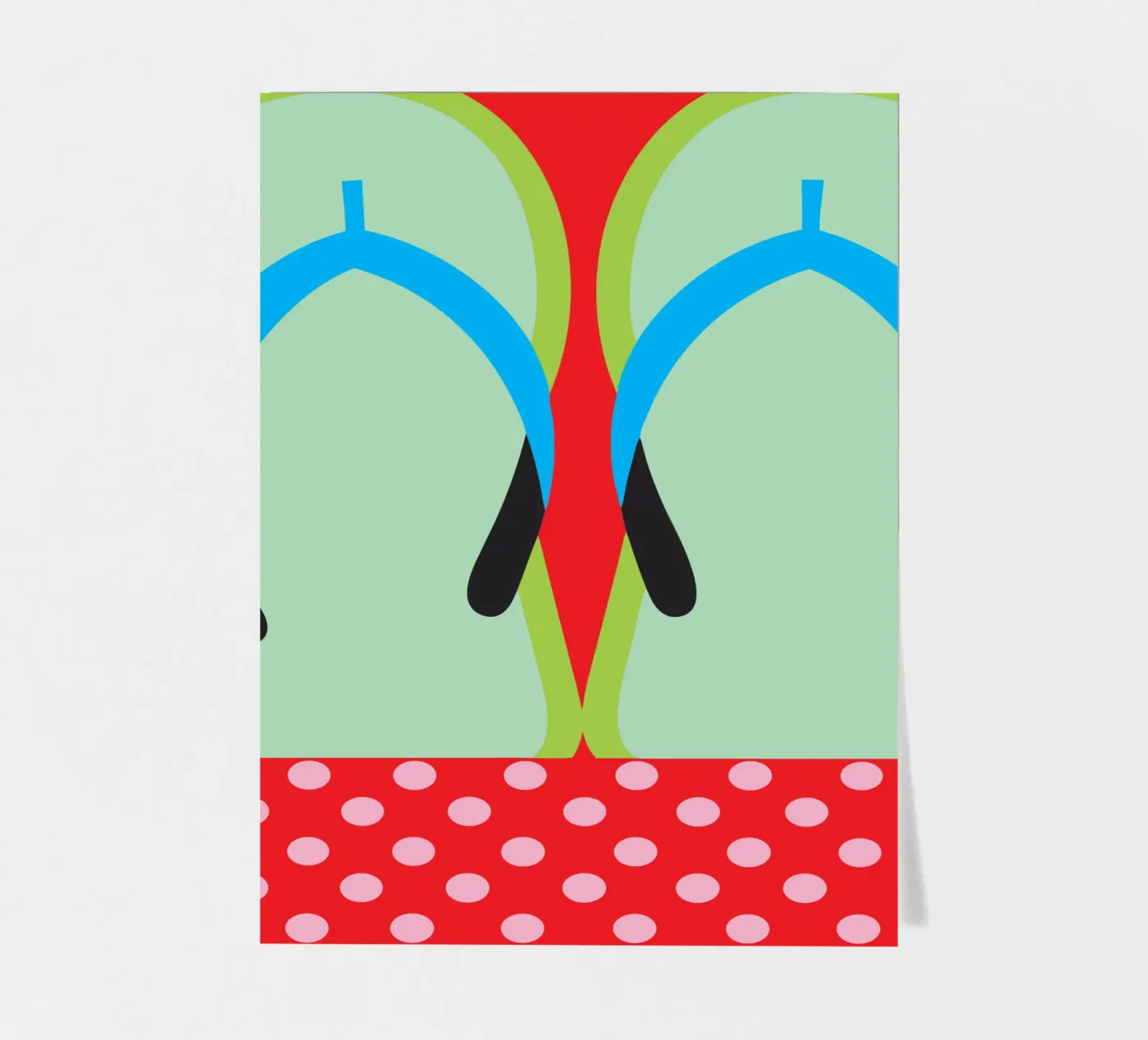 Flip Flops sticker sheet by LOOK DIFFERENT