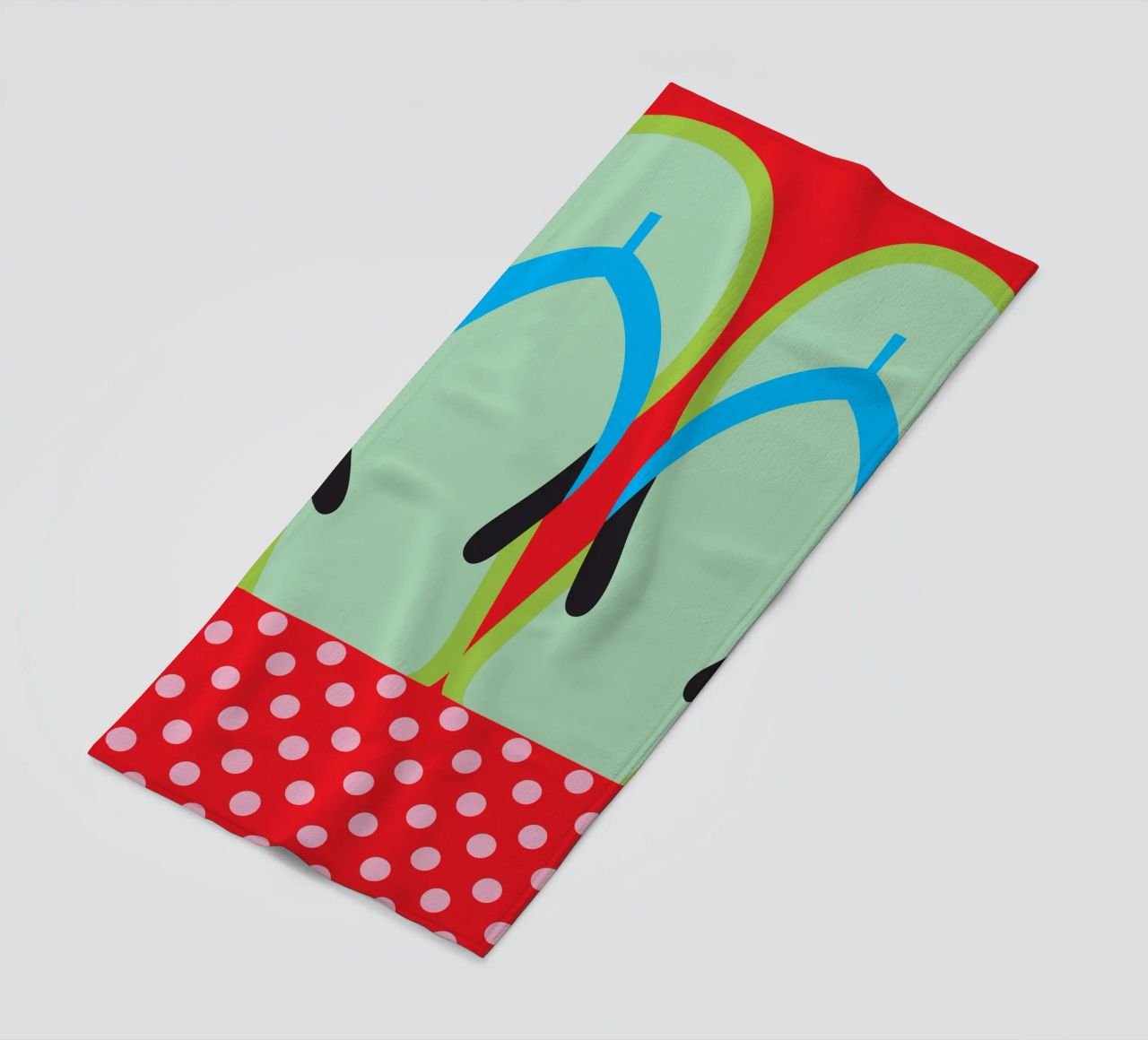Tongs serviette de plage de LOOK DIFFERENT