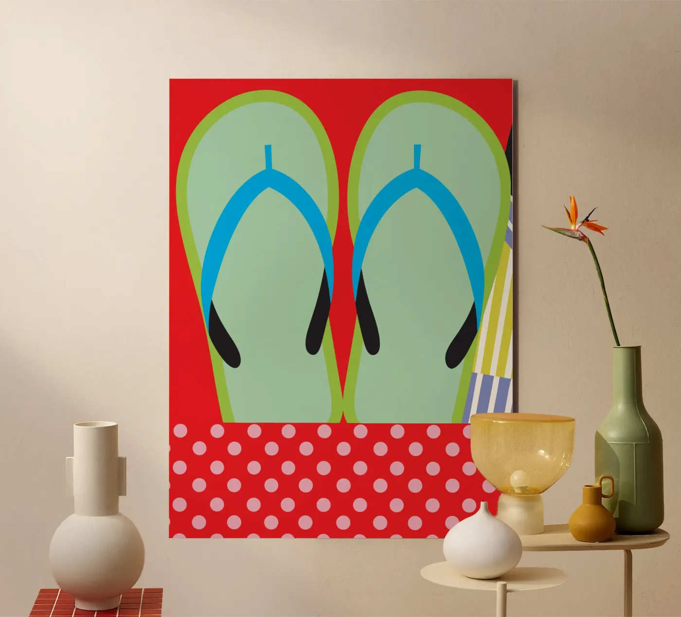 Flip Flops forex plate by LOOK DIFFERENT