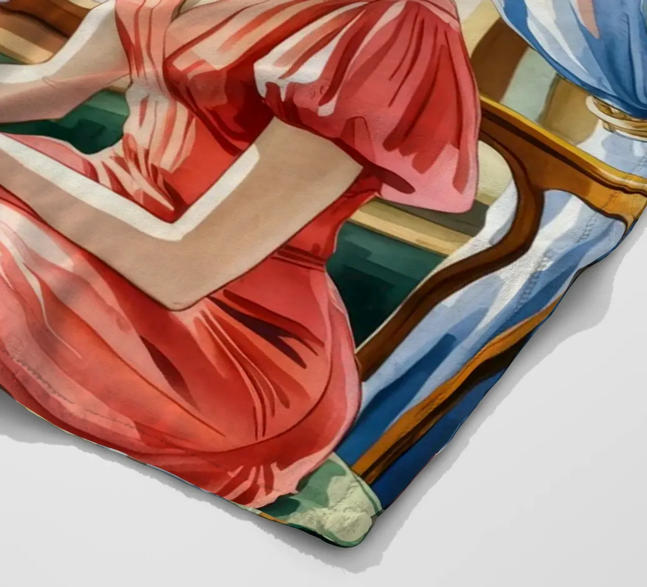 Momento di riflessione coperta in pile da Murni Strokes
