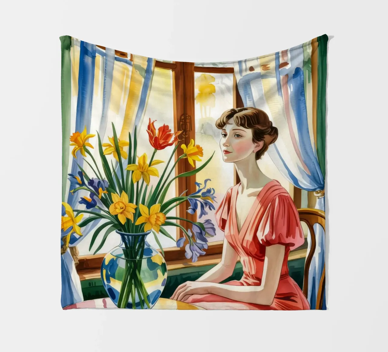 Momento di riflessione coperta in pile da Murni Strokes