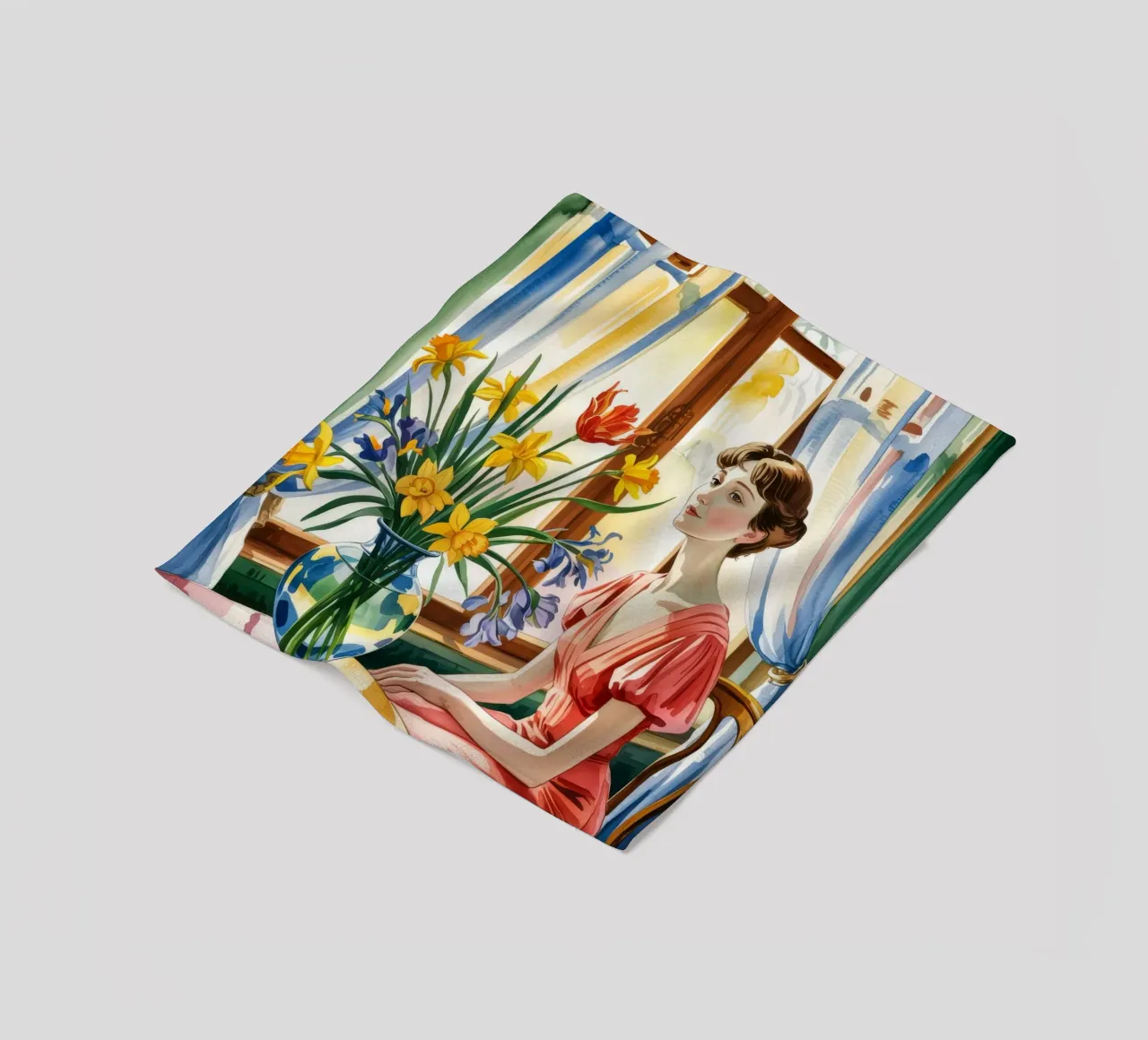 Momento di riflessione coperta in pile da Murni Strokes