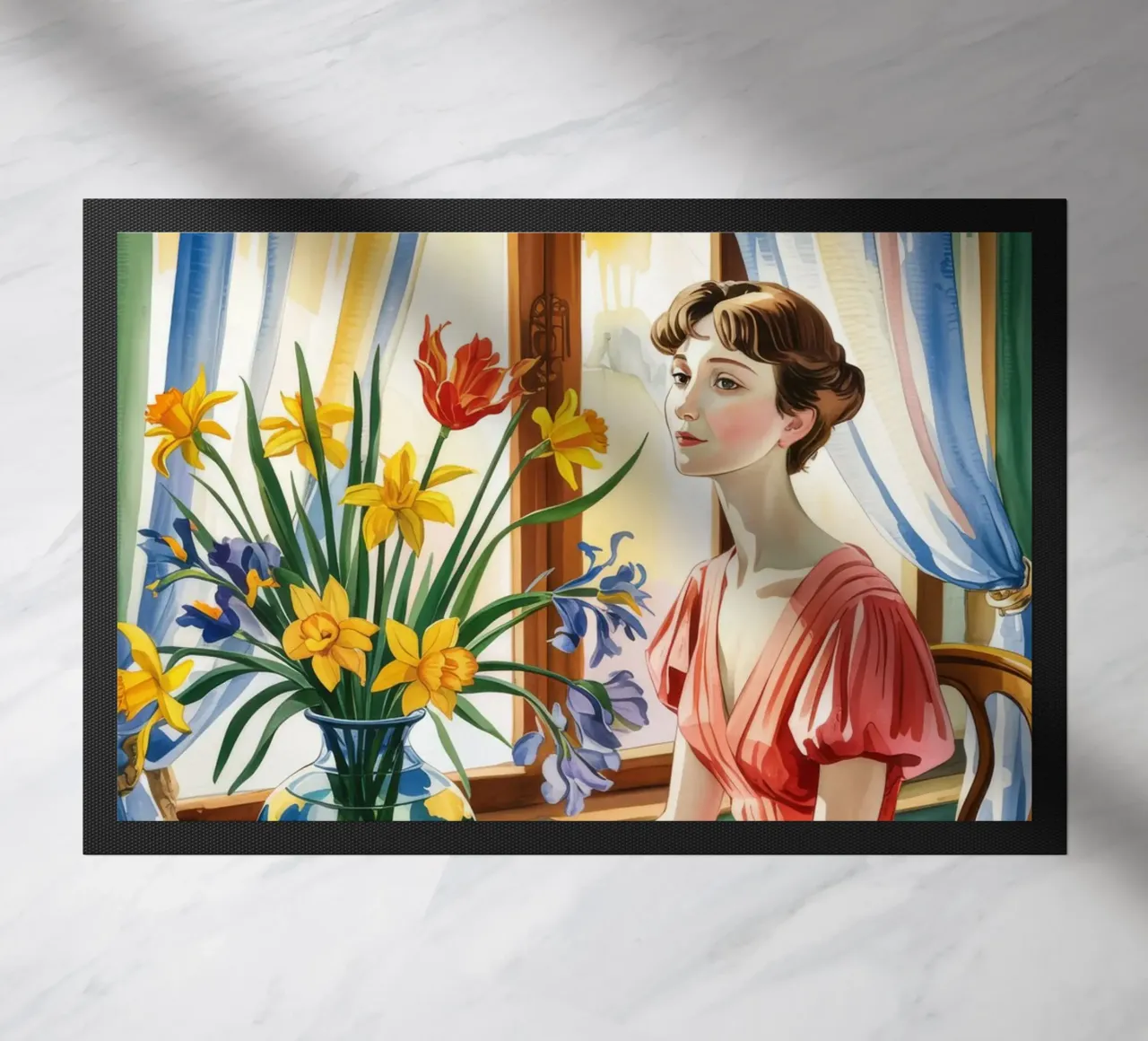 Momento di riflessione zerbino da Murni Strokes