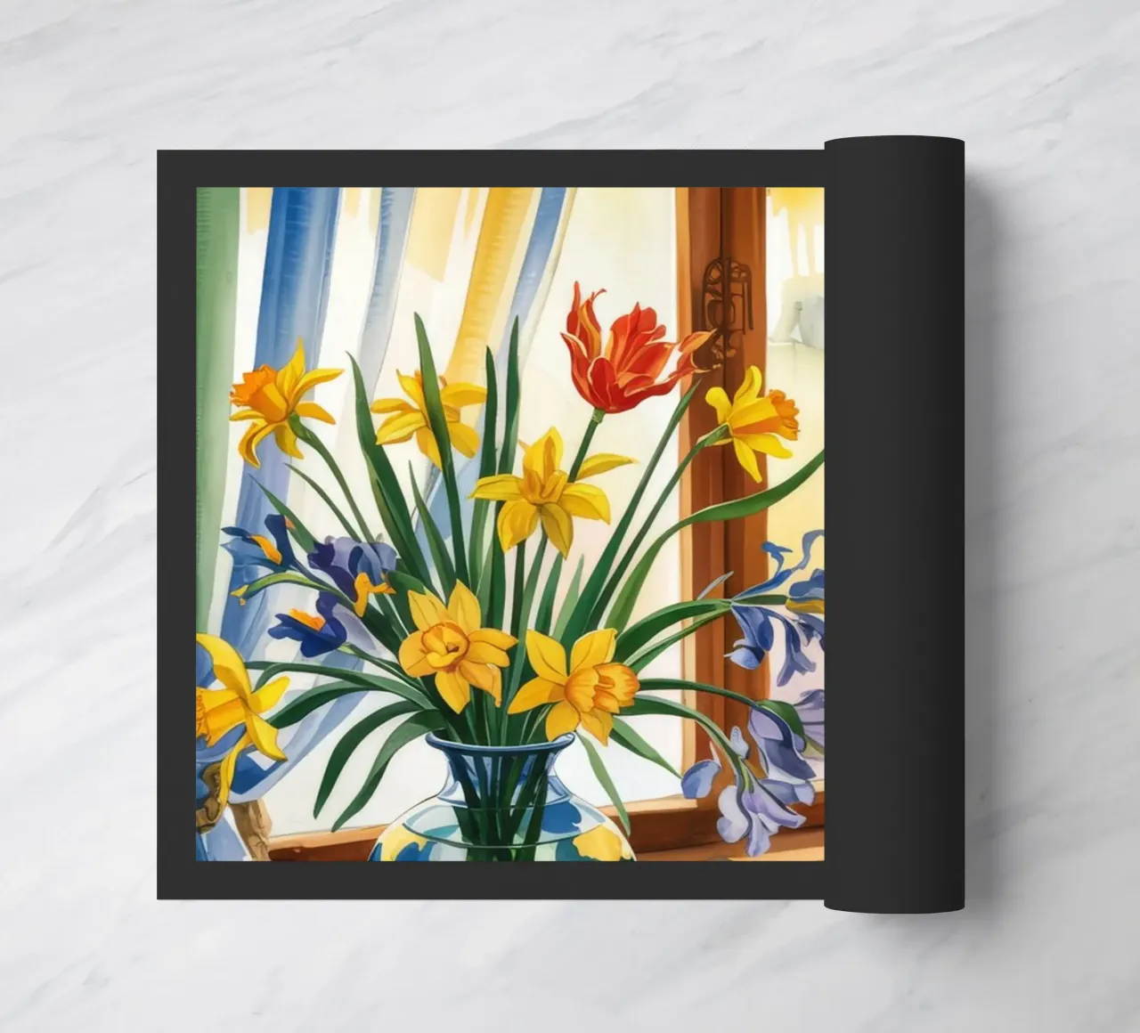 Momento di riflessione zerbino da Murni Strokes