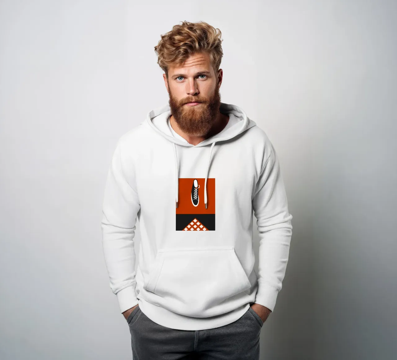 Scarpa felpa con cappuccio da LOOK DIFFERENT