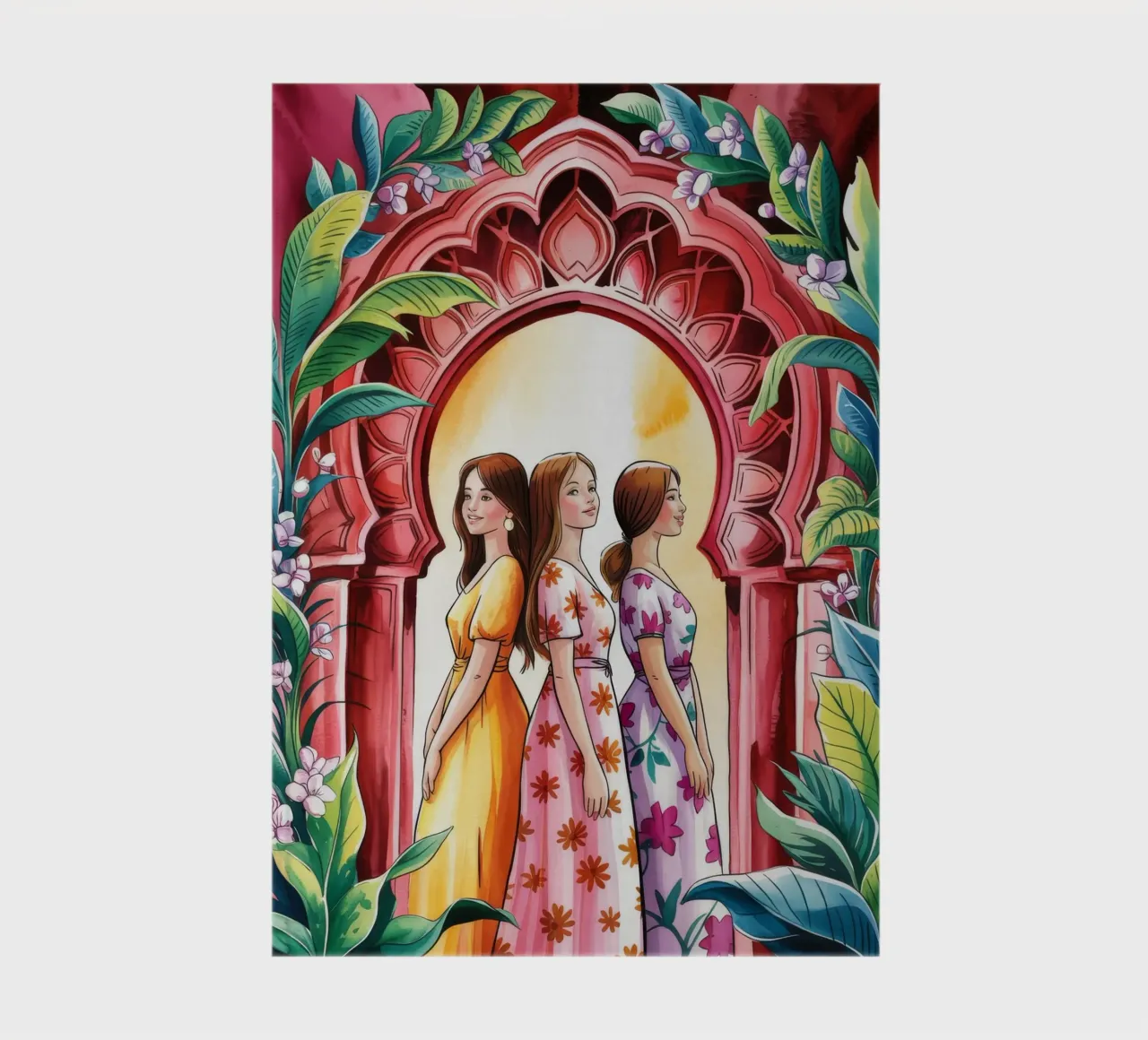 Enchanted Archway notebook by Murni Strokes