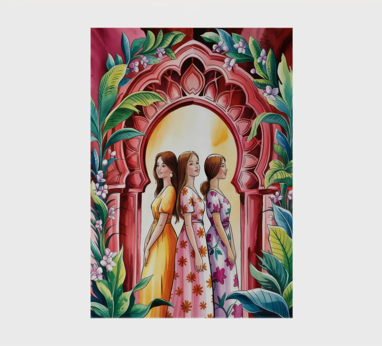 Enchanted Archway notebook by Murni Strokes