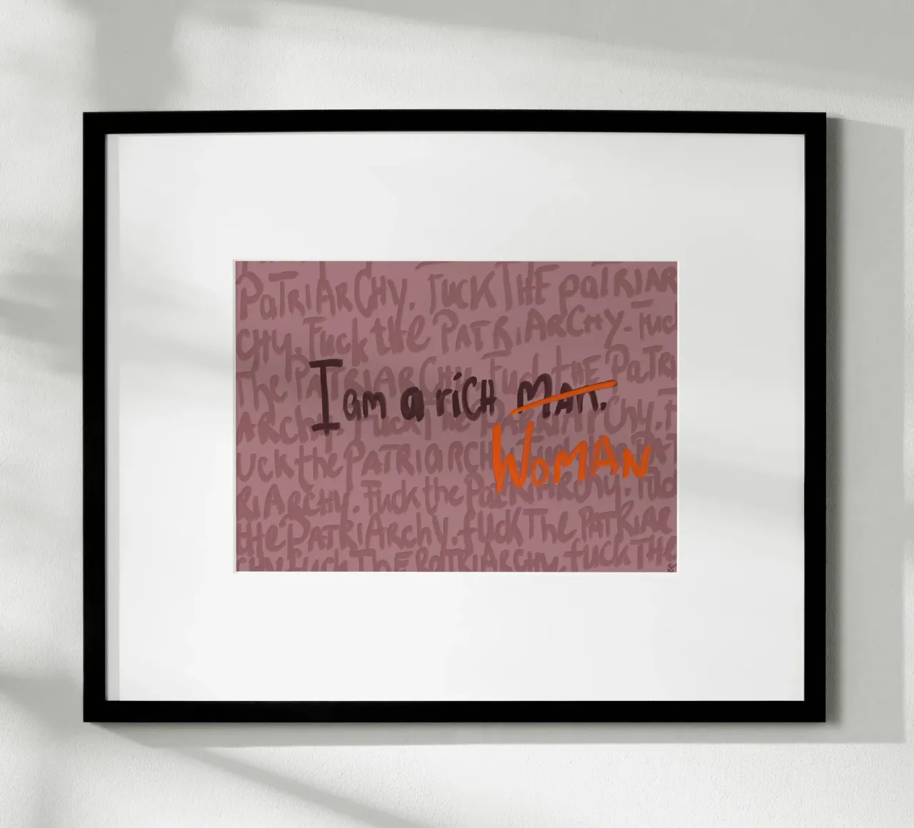 F*** The Patriarchy carta hahnemühle da kind thoughts to paper