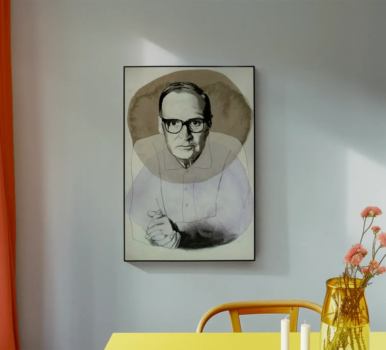 Ennio Morricone plexiglass da David Diehl