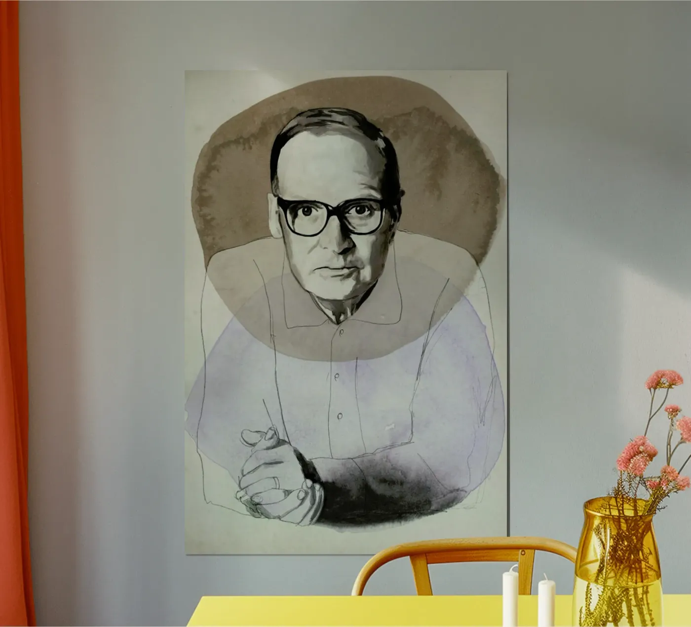 Ennio Morricone poster da David Diehl